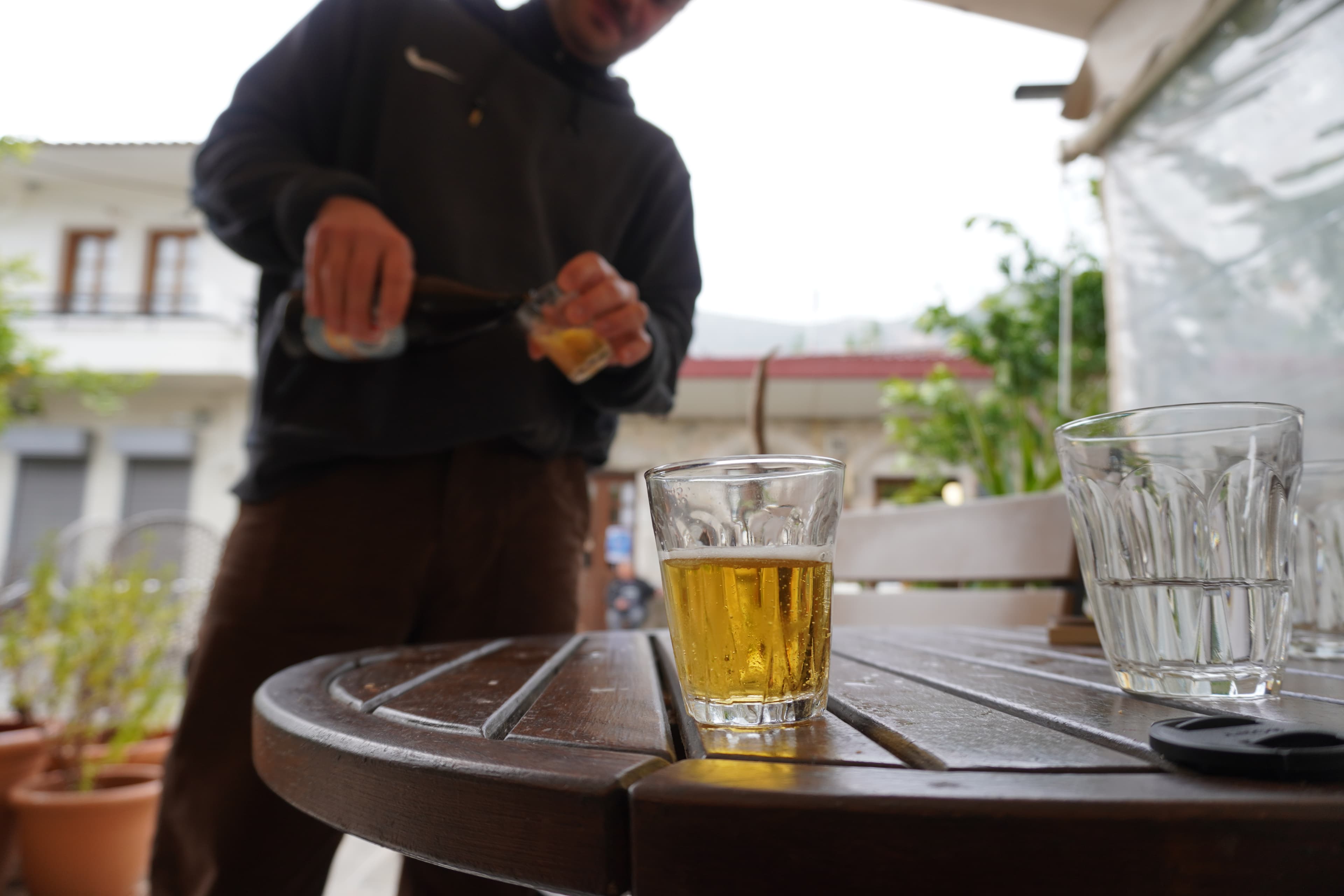 I enjoy a good beer in forign lands