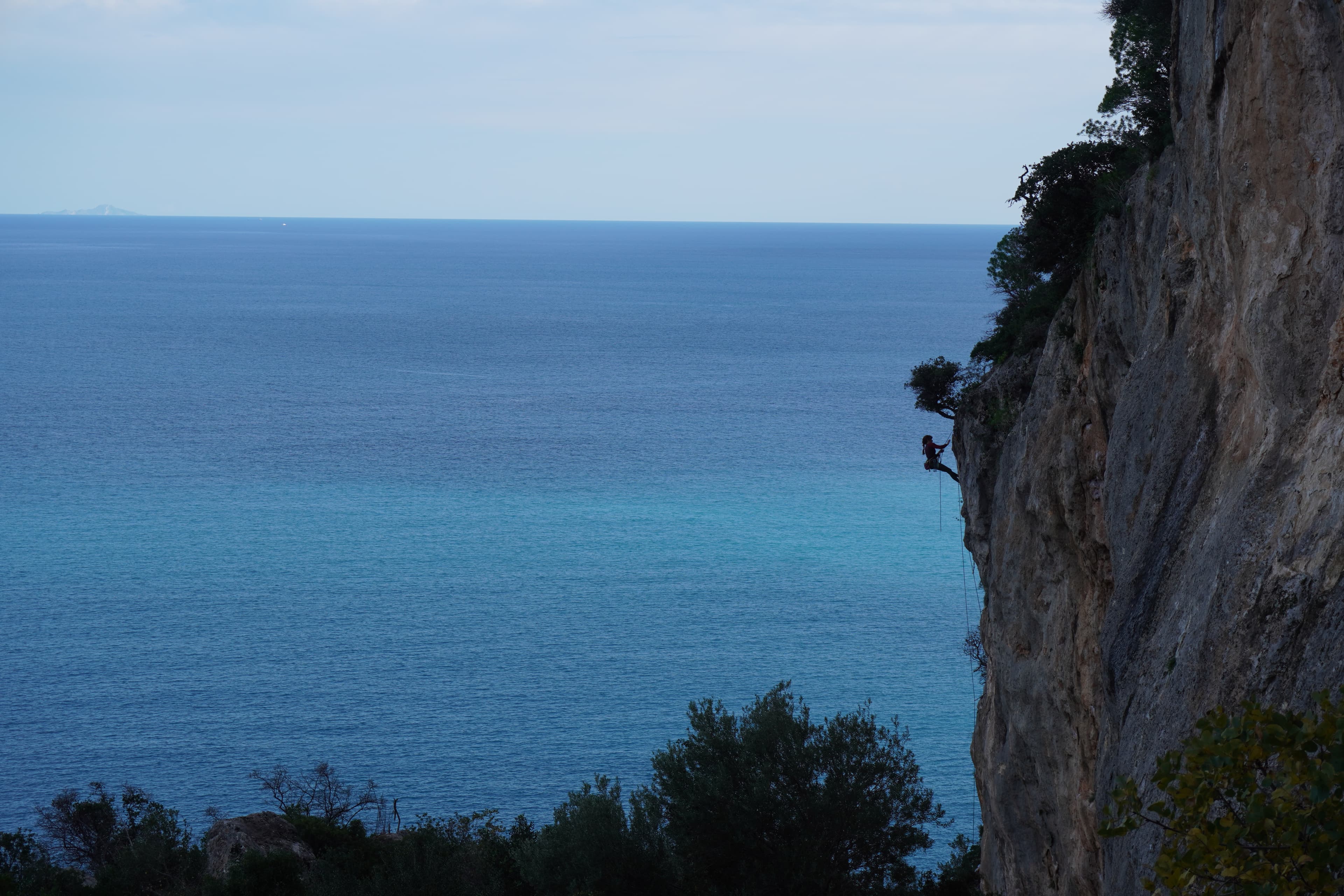 I climb tall rocks sometimes too (notably not me in this photo)